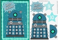 Turq Dalek, with stars in the sky A5