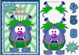 Monsterlove, Silly Monster in blue A5