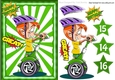 fun on a segway in funky green frame A4