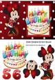I Just love Birthday cakes, with cute little minnie mouse