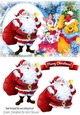  bear with friends at christmas with santa