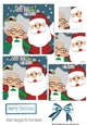 A selfie with santa and Mrs Claus pyramids