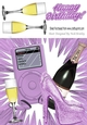 lilac sparkle shoes, champagne & MP3 Music 8x8
