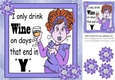 Time To Party! Time to have some fun! lady in purple 8x8