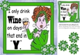 Time To Party! Time to have some fun! lady in green 8x8