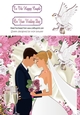 pretty pink flowers and satin with dove & wedding 8x8