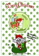 I am being naughty! saving santa the trip! pop out card
