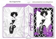 A Girl with Everything! (purple) A5 folded book