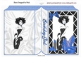 A Girl with Everything! (blue) A5 folded book
