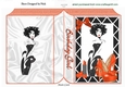 A Girl with Everything! (orange) A5 folded book
