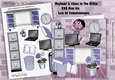 Mayhem & Chaos in my office 8x8 Mini Kit (blue)