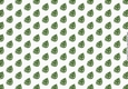 Fabric effect green leaves with polkadots back ground paper