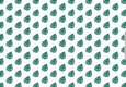Fabric effect turq leaves with polkadots background paper
