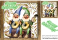 Musical Gnomes sitting down 8x8