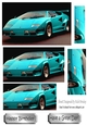 Lovely turq Lamborghini pyramids