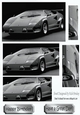 Lovely silver Lamborghini pyramids