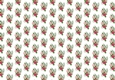 pink floral spray. backing paper