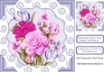 Pretty pink shades of flowers for that special day 8x8