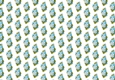 pretty turq vintage roses backing paper