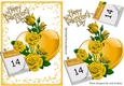 Pretty gold rose for that special day the 14th A5