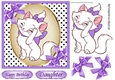 Do i look cute in my purple bows 7x7