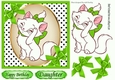 Do i look cute in my green bows 7x7