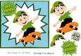 Boy Skate Boarding in green cap 7x7