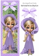 Lovely country girl in purple bonnet TALL DL