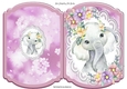 Cute ele in water colour on lace bracket card (3)