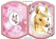Cute horse in water colour with butterflies on lace bracket card (3)