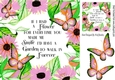 flowers and butterflies card front 8x8 (pink)