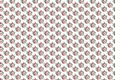 Pretty Tropical small Flowers Backing paper  (WHITE)