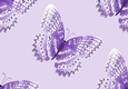 pretty purple butterflies (large purple background) backing paper