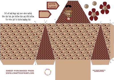 Thanksgiving Handbag Shaped Gift Bag