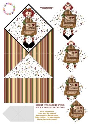 Thankful Annie Diamond Top with Pyramid Stacker