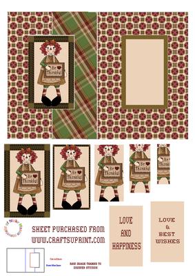 Thankful Annie Fold Back with Stacker