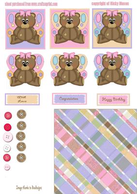 Fairy Bears Toppers