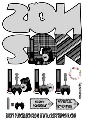 Son Word Card