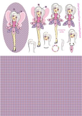 Kamila Decoupage Fairy