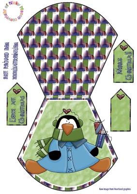 Blue Penguin Wobble Base