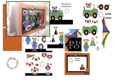 Circus Fun Tunnel Box Card