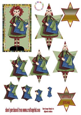 Christmas Annie Star Stacker