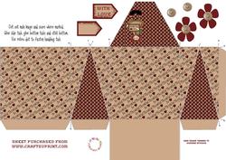Thanksgiving Handbag Shaped Gift Bag