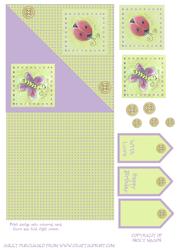 Little Bug Corner Card