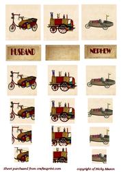 Heritage Transport Pyramid Toppers