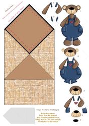 Garden Bear Spring/diamond Top