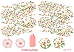 Oriental Blossom Fan