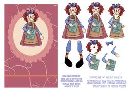 Annie Long Legs with Movable Legs.