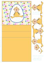 Little Duckling Tent Card