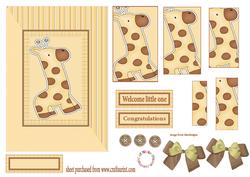Little One Giraffe Pyramid Stacker